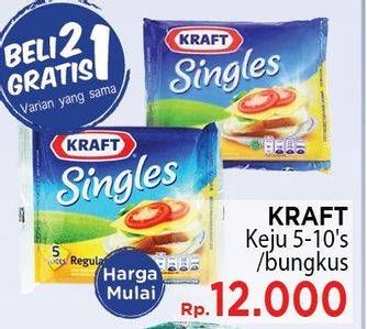 Promo Harga KRAFT Singles Cheese  - LotteMart