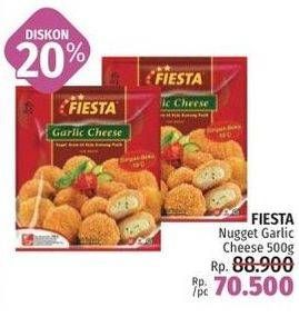 Promo Harga Fiesta Naget Garlic Cheese 500 gr - LotteMart