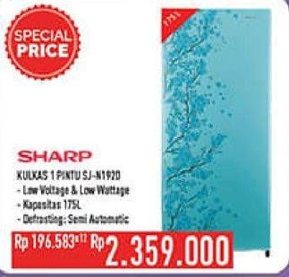 Promo Harga SHARP SJ-N192D  - Hypermart