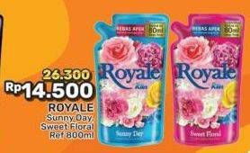 Promo Harga SO KLIN Royale Parfum Collection Sunny Day, Sweet Floral 800 ml - Alfamart