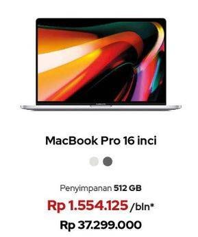 Promo Harga APPLE Macbook Pro 16"  - iBox