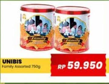 Promo Harga Unibis Family Assorted 750 gr - Yogya