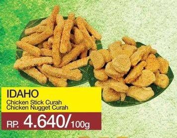 Promo Harga Idaho Chicken Nugget / Stick Nugget  - Yogya