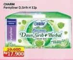 Charm Pantyliner Daun Sirih + Herbal