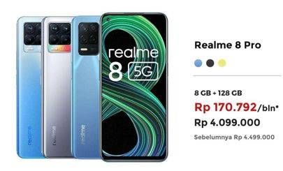 Promo Harga REALME 8 Pro  - Erafone