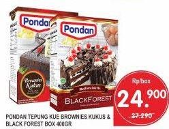 Promo Harga PONDAN Tepung Black Forest / Brownies Kukus 400gr  - Superindo