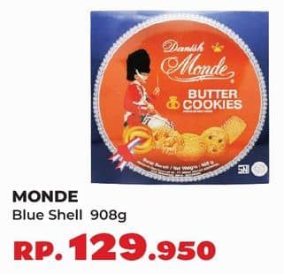 Promo Harga Monde Butter Cookies 908 gr - Yogya