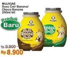 Promo Harga Mujigae Susu Cair Banana, Choco Banana 250 ml - Indomaret