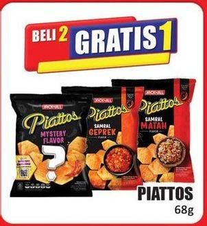 Promo Harga Piattos Snack Kentang 68 gr - Hari Hari