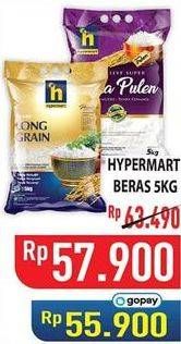 Promo Harga Hypermart Beras 5000 gr - Hypermart