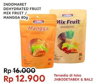 Promo Harga INDOMARET Dehydrated Fruit Mix Fruit, Mangga 80 gr - Indomaret