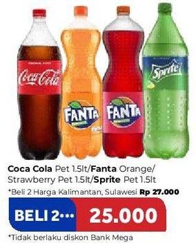 COCA COLA / FANTA/ SPRITE 1,5 L