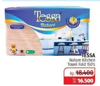 Promo Harga TESSA Kitchen Towel 150 pcs - Lotte Grosir