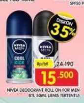 Promo Harga Nivea Deo Roll On 50 ml - Superindo