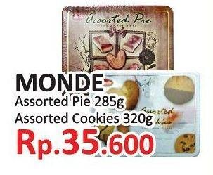 Promo Harga MONDE Assorted Cookies 320 gr - Yogya