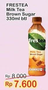 Promo Harga FRESTEA Minuman Teh Milk Tea Brown Sugar 330 ml - Indomaret