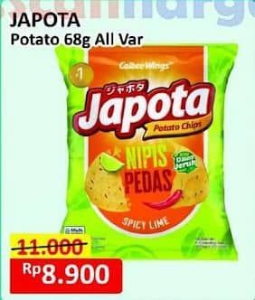 Promo Harga Japota Potato Chips All Variants 68 gr - Alfamart