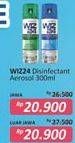 Promo Harga WIZ 24 Disinfectant Spray Surface & Air 300 ml - Alfamidi
