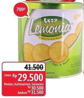 Promo Harga NISSIN Cookies Lemonia 700 gr - Alfamidi