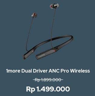 Promo Harga 1MORE Dual Driver ANC Pro Wireless  - iBox