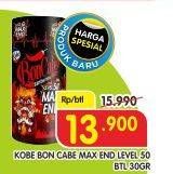 Promo Harga KOBE BON CABE Bubuk Cabe Original Level 50 30 gr - Superindo