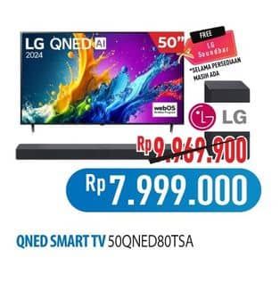 Promo Harga LG 50QNED80TSA  - Hypermart
