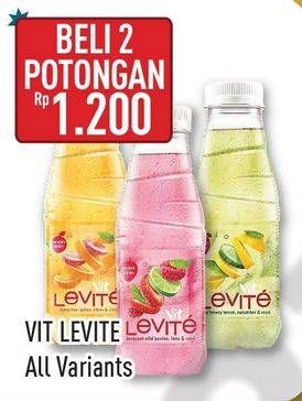 Promo Harga VIT LEVITE Minuman Sari Buah All Variants per 2 botol - Hypermart