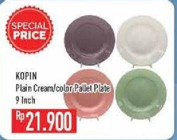 Promo Harga KOPIN Plate Cream  - Hypermart