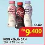 Promo Harga Kopi Kenangan Ready to Drink All Variants 220 ml - Alfamidi