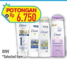 Promo Harga Dove Shampoo 70 ml - Hypermart