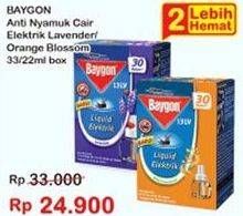 Promo Harga BAYGON Liquid Electric Refill Lavender, Orange Blossom 22 ml - Indomaret