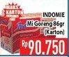 Promo Harga INDOMIE Mi Goreng per 40 pcs 85 gr - Hypermart