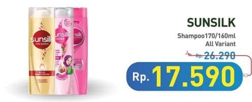 Promo Harga Sunsilk Shampoo All Variants 160 ml - Hypermart