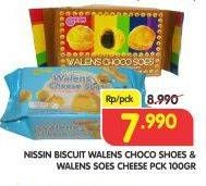 Promo Harga NISSIN Walens Soes Cheese, Coklat 100 gr - Superindo