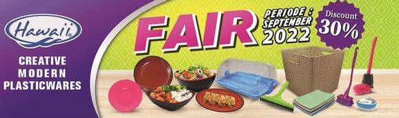 Promo Harga Hawaii Creative Modern Plasticwares Fair   - Hari Hari