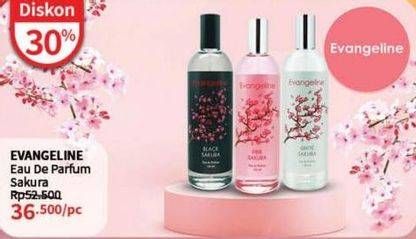 Promo Harga Evangeline Eau De Parfume White Sakura, Red Sakura, Black Sakura 100 ml - Guardian