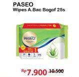 Promo Harga PASEO Cleansing Wipes Anti Bacterial 25 sheet - Alfamart