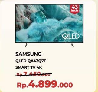 Promo Harga Samsung QA43Q7F  - Yogya