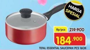 Promo Harga TEFAL Essential Sauce Pan 16 Cm  - Superindo