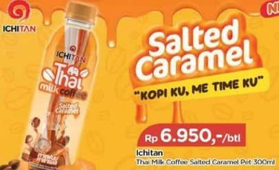 Promo Harga Ichitan Thai Drink Milk Coffee Salted Caramel 300 ml - TIP TOP