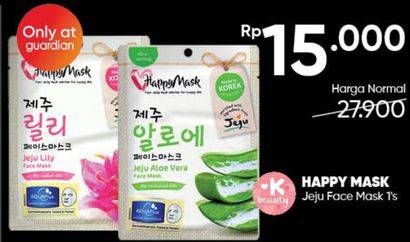 Promo Harga GUARDIAN Happy Mask Jeju  - Guardian