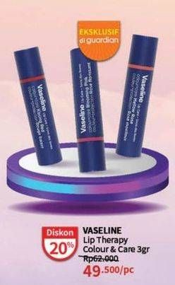 Promo Harga Vaseline Lip Therapy 4 gr - Guardian