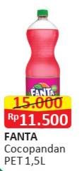 Promo Harga FANTA Minuman Soda Coco Pandan 1500 ml - Alfamart