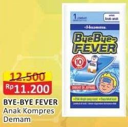 Promo Harga HISAMITSU Plester Kompres Demam Bye Bye Fever Anak 1 pcs - Alfamart