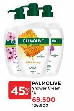 Promo Harga Palmolive Shower Gel 1000 ml - Watsons