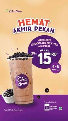 Promo Harga CHATIME Minuman  - Chatime