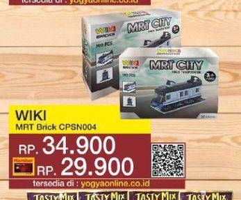 Promo Harga WIKI MRT Brick CPSN004 1 pcs - Yogya
