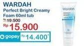 Promo Harga WARDAH Perfect Bright Creamy Foam Brightening Oil Control 60 ml - Indomaret