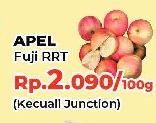 Promo Harga Apel Fuji RRT per 100 gr - Yogya