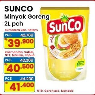 Promo Harga Sunco Minyak Goreng 2000 ml - Indomaret